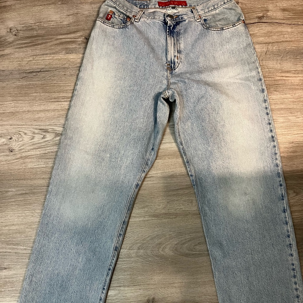Mens Vintage Guess Jeans - size 34” waist 32” long